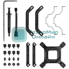 Кулер для процессора DEEPCOOL AK500 ZERO DARK черный, 120 мм, алюминий/медь, 1850 об/мин, 31.5 дБ, 4 pin, 240 Вт, 158 мм