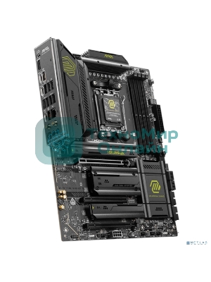 Материнская плата MSI MAG X870E TOMAHAWK WIFI, AM5, AMD X870, 4xDDR5, 4xSATA, 4xM.2, 1xPCI-E 5.0 x16, 1xPCI-E 4.0 x4, 1xPCI-E 3.0 x1, 1xHDMI, 2xUSB Type-C, 1x5Gb LAN, 2xUSB-A 3.2 Gen 2, 3xUSB-A 3.2 Gen 1, 4xUSB-A 2.0, 7.1, Wi-Fi 7, ATX