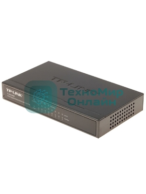 Коммутатор TP-LINK SMB TL-SG1008 8-port Gigabit Switch, 1U rack-mountable steel case