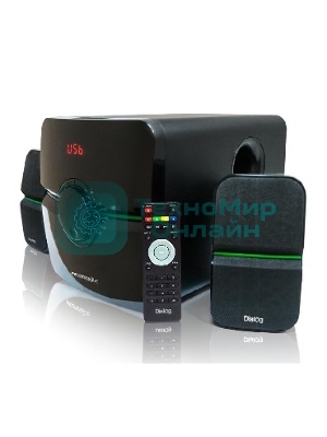 Акустическая система Dialog Progressive AP-203 черный 2.1, 18W+2*10W RMS, USB+SD reade