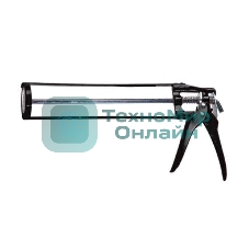 Пистолет для герметика Sparta 310мл ''скелетный'' усиленный с фиксатором 6-гранный шток 6 мм