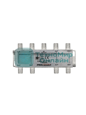 Делитель PROconnect ТВ х 8 под F разъем 5-1000 МГц