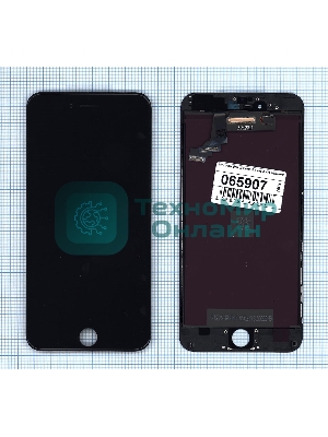 Дисплей для Apple iPhone 6 Plus в сборе с тачскрином (AAA) черный