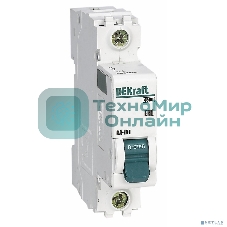Выключатель автоматический модульный DEKraft 1п C 6А 4.5кА ВА-101 11052DEK