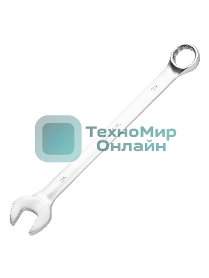Ключ комбинированный 34мм, никелированный Сибртех