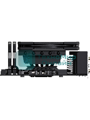 Кулер для процессора ID-COOLING IS-50X-V3 черный 120мм алюминий/медь 2000rpm 31.2db 4-pin 130W 56мм