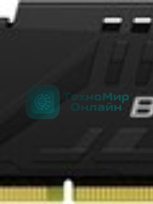 Оперативная память Kingston Fury Beast, DDR5, 64Gb (2x32 GB), 5600 MHz, CL36, радиатор, черный