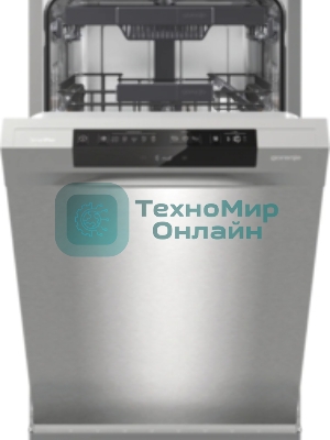 Посудомоечная машина Gorenje GS541D10X, нержавеющая сталь, 44.8 см, 11 компл., 45 дБ, класс A+++
