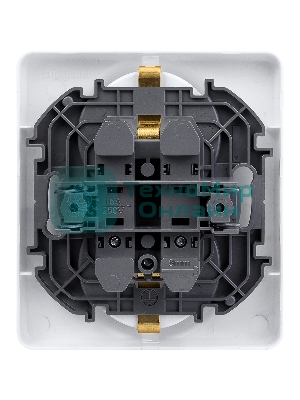 Розетка 2 x 2К+З немецкий стандарт 16А 250 В белый