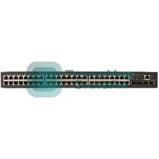 Коммутатор управляемый OSNOVO L2 PoE Gigabit Ethernet на 48 RJ45 PoE + 4*GE SFP, до 30W на порт, суммарно до 800W