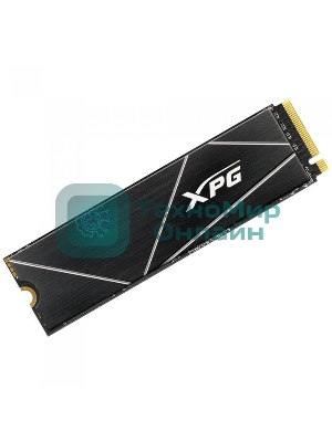 Накопитель SSD ADATA XPG BLADE S70, 1Tb, PCIe 4.0 x4, M.2 2280, NVMe, R/W 7400/5500, с радиатором