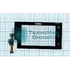 Сенсорное стекло (тачскрин) для Zebra WT6000 WT60A0, черное
