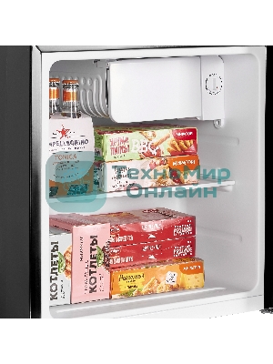 Холодильник Maunfeld MFF50RB черный однокамерный 50л