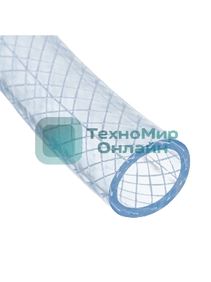 Шланг поливочный Palisad прозрачный армированный 3-х слойный, 3/4