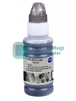 Чернила Cactus CS-T01L14A черный70мл для Epson M1100/M1120/M1170/M2140/M2170