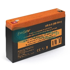 Батарея для ИБП ExeGate HR 6-9 (6V 9Ah 634W, клеммы F1)