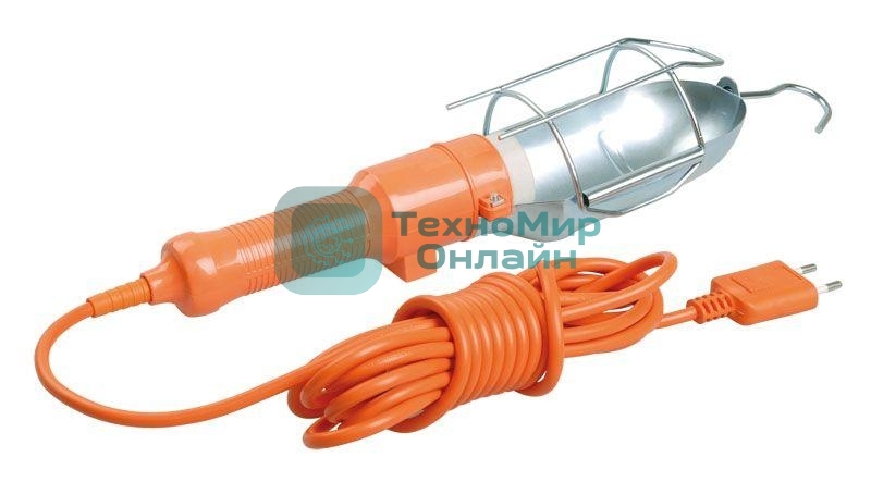 Светильник переносной УП-1P пл. вил. с выкл. 2Р 10м IEK WSP20-10-K09