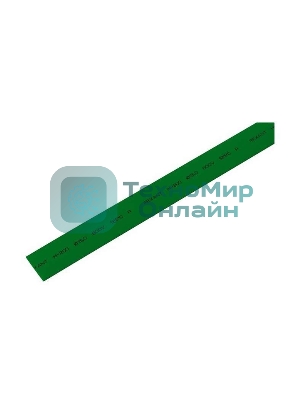 Трубка термоусадочная Rexant 15.0/7.5 1 м зел.