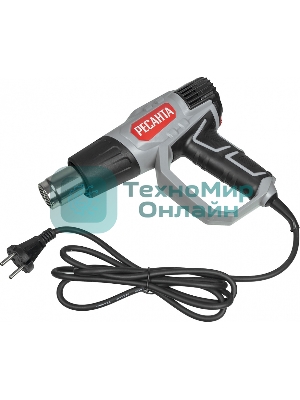 Фен технический Ресанта ФЭ-2000ЭК 2000Вт темп.50/50-550/50-550С