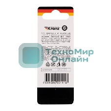 Бита для шуруповерта Kranz Torx T25х50 мм (2 шт./уп.)