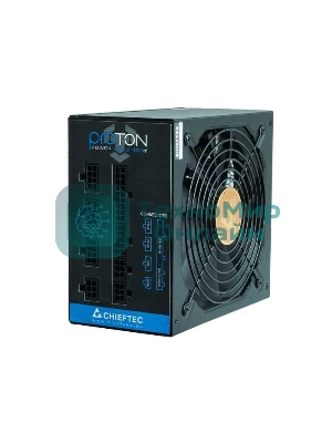 Блок питания Chieftec BDF-750C, 750Вт 80 PLUS Bronze, 140мм, модульный, черный