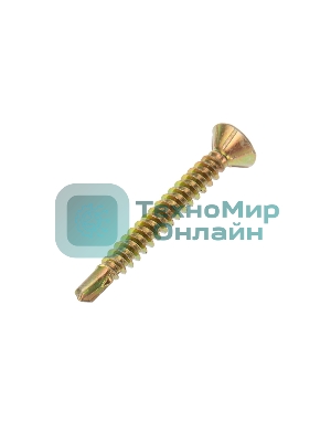 Саморез оконный Kranz сверло, 3.9х32, желтый цинк, упаковка поставщика (9 000 шт.)