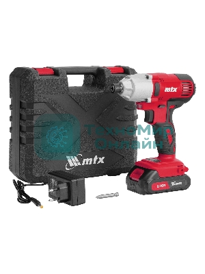 Винтоверт ударный аккумуляторный MTX CIDS-20-280, Li-Ion, 20 В