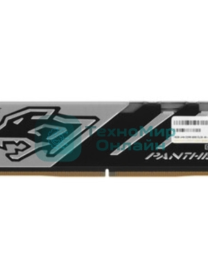 Оперативная память Apacer Panther, DDR5, 16GB (1x16GB), 6000 MHz, CL40, с радиатором, черно-серый