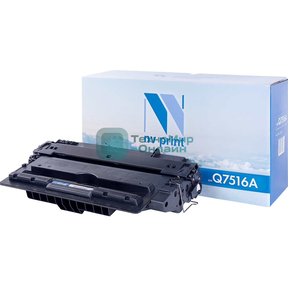 Картридж лазерный NVPrint совместимый HP Q7516A для LJ 5200 (12000k)