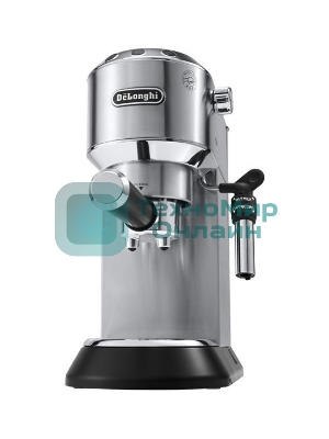 Кофеварка рожковая DeLonghi EC685.M серебристый, исп. кофе - молотый/чалды, 1.1 л, 1350 Вт, 15 бар