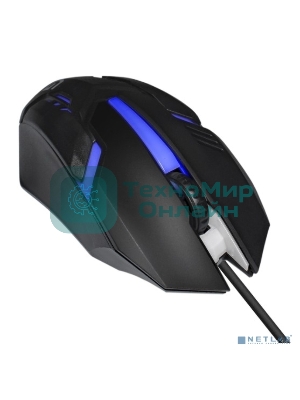 Мышь проводная ExeGate Gaming Standard Laser GML-17 черный, 1200 dpi, USB, кнопки - 3