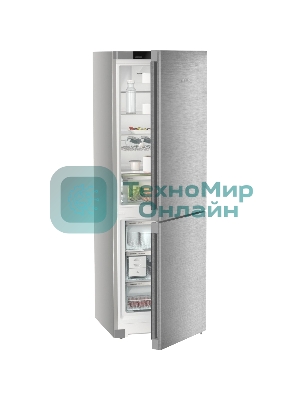 Холодильник Liebherr CNsdb 5223-22 001 серебристый двухкамерный 225/94л морозилка снизу, No Frost