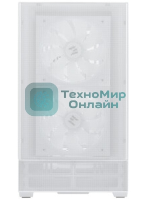 Компьютерный корпус ZALMAN P30 AIR, MATX, белый, WINDOW, 2xCombo (3.5'' or 2.5''), 3x2.5