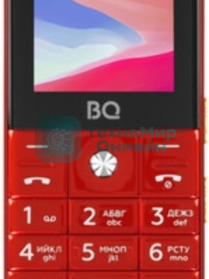 Мобильный телефон BQ 2006 Comfort красный/черный