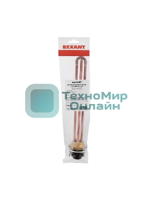 Нагревательный элемент для бойлера Rexant ТЭН RDT 3,0 кВт, термостат 15 A, кольцо уплотнительное D 42 мм