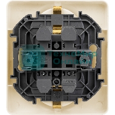 Розетка 2 x 2К+З немецкий стандарт 16А 250 В слоновая кость