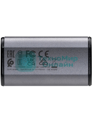 Внешний SSD ADATA Elite SE880, 500 Gb, USB 3.2 Gen 2x2 Type-C, R/W 2000/2000, серый