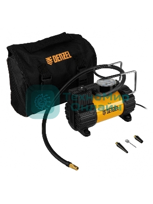 Компрессор автомобильный Denzel AC-37, 12 В, 7 атм 37 л/мин