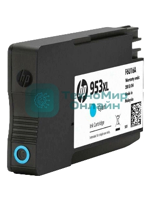 Картридж струйный HP 953XL High Yield Cyan Original Ink Cartridge