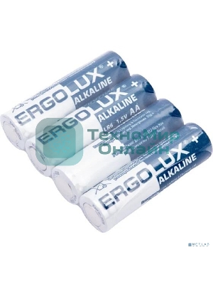 Элемент питания алкалиновый AA/LR6 1.5В Alkaline BP-20 ПРОМО (уп.20шт) Ergolux 14675