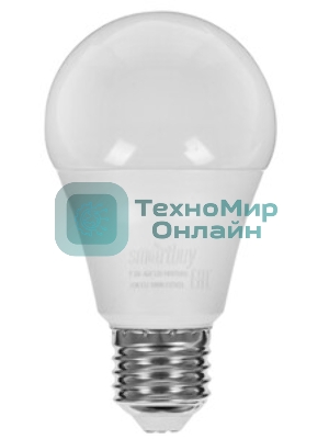 Светодиодная (LED) лампа Smartbuy A60-15W/3000/E27
