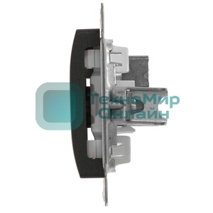 Механизм розетки TV Glossa 1DB оконечной антрацит SchE GSL000791