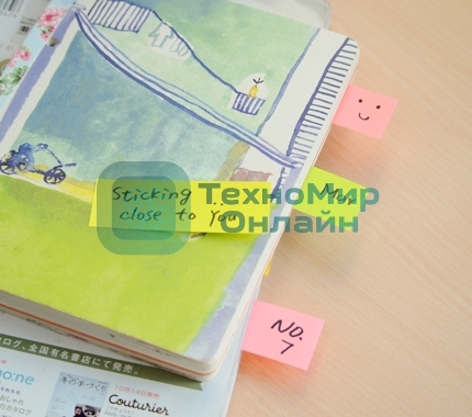 Закладки самоклеящиеся, индексы бумажные Stick`n 21129 25x76мм, 3 цвета в упаковке, 50 листов, европодвес