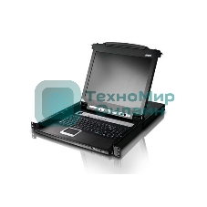 Коммутатор ATEN 16P CAT5 HIGH DENSITY DUAL RAIL LCD OVER IP 17INCH.