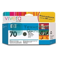 Картридж струйный HP №70 C9448A черный матовый для HP DJ Z2100/Z3100 (130мл)