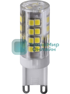 Лампа светодиодная Navigator NLL-P-G9-5-230-3K 5 Вт капсульная 3000К теплый белый G9 400лм 230В