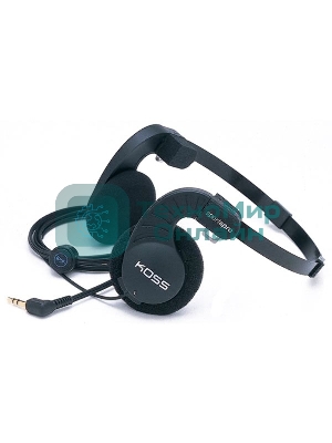 Проводные наушники Koss Sporta Pro черный, накладные, jack 3.5 мм, складная конструкция