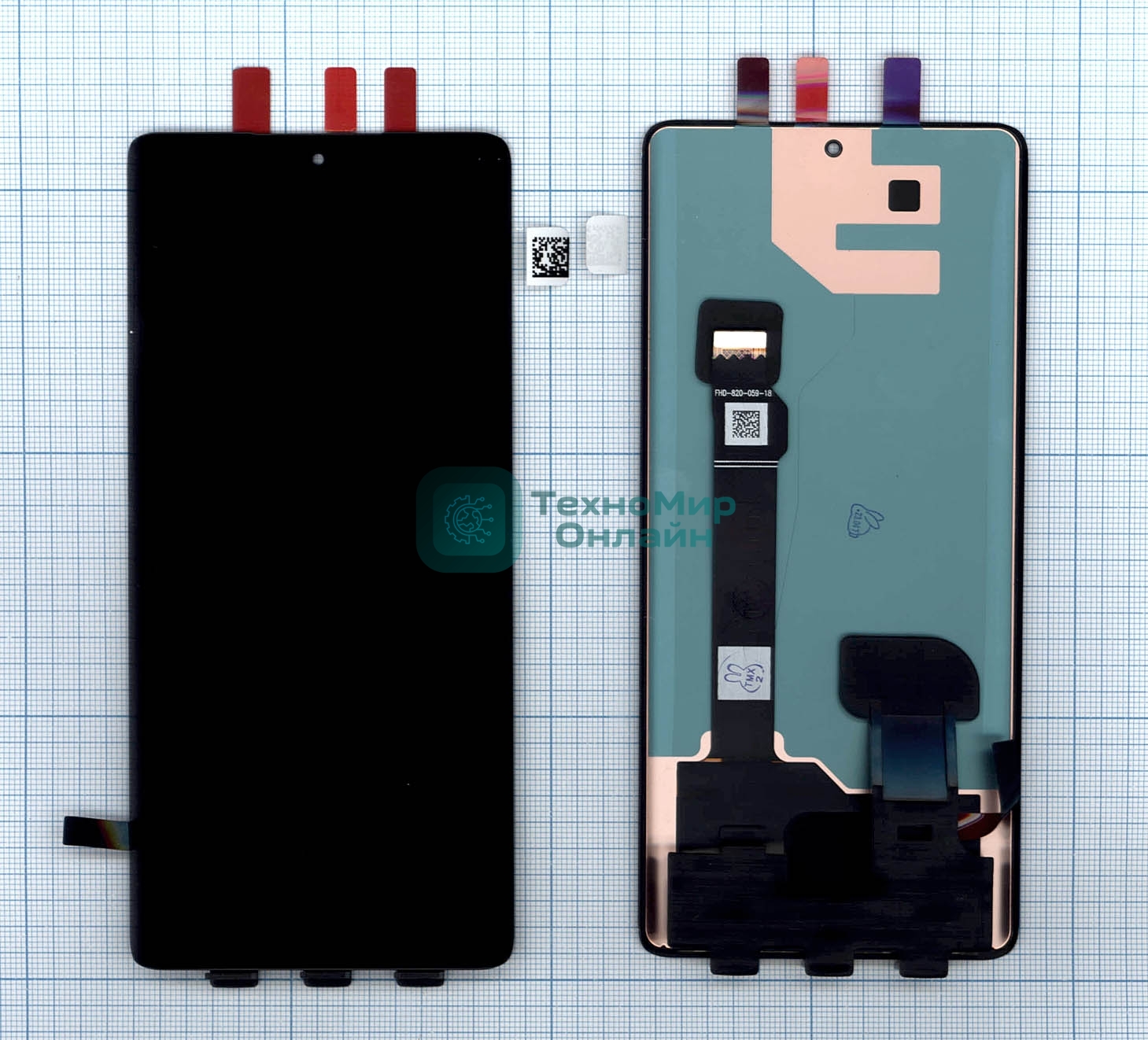 Дисплей для Huawei Honor 80 черный