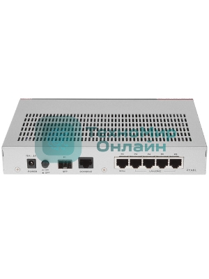 Межсетевой экран Zyxel USG FLEX 100HP с подпиской Gold на 1 год (AS, AV, CF, IDP/DPI, Sandboxing, SecuReporter), 1xRJ-45: 1G PoE+ (LAN/WAN), 7xRJ-45: 1G (LAN/WAN), 1xUSB3.0 **