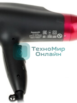 Фен Panasonic EH-NA65 черный/розовый, 2000 Вт, ионизация